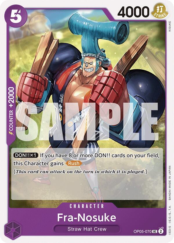 Fra-Nosuke (Starter Deck 18: PURPLE Monkey.D.Luffy)(OP05-070)(UC)