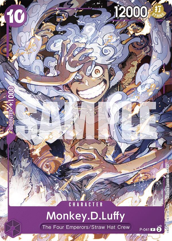 Monkey.D.Luffy (P-041) (Starter Deck 18: PURPLE Monkey.D.Luffy)(P-041)(PR)
