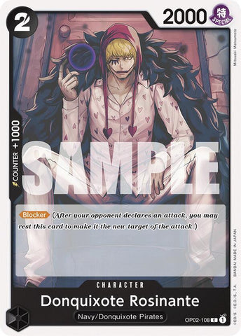 Donquixote Rosinante (Starter Deck 19: BLACK Smoker)(OP02-108)(C)
