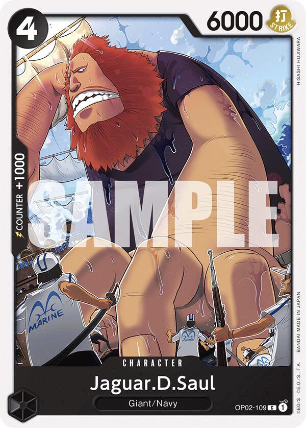 Jaguar.D.Saul (Starter Deck 19: BLACK Smoker)(OP02-109)(C)