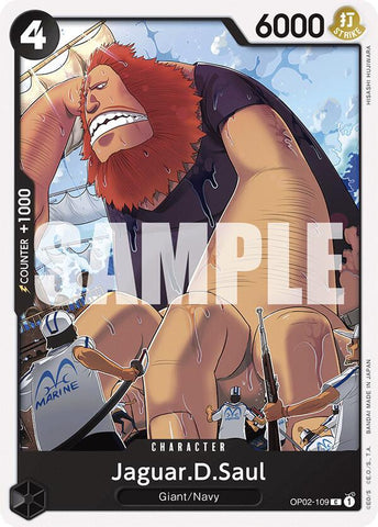 Jaguar.D.Saul (Starter Deck 19: BLACK Smoker)(OP02-109)(C)