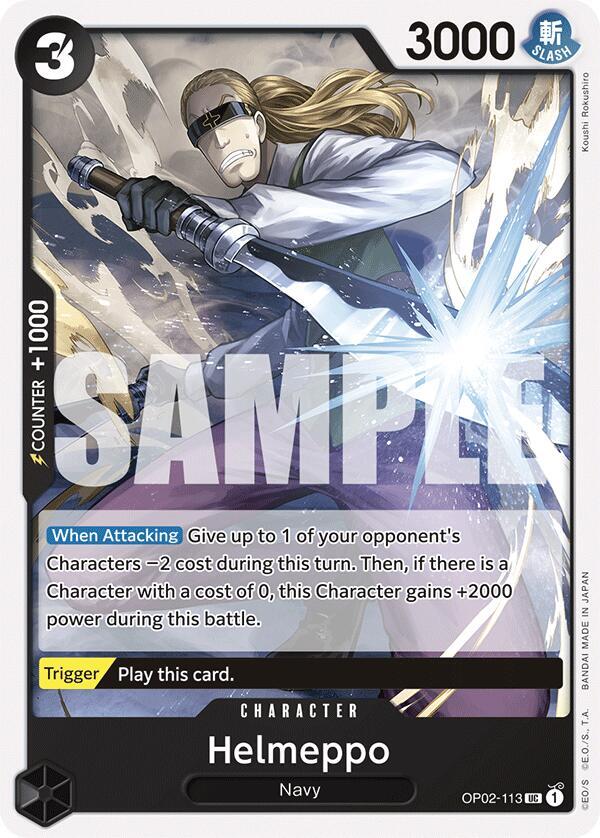 Helmeppo (Starter Deck 19: BLACK Smoker)(OP02-113)(UC)