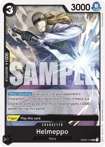 Helmeppo (Starter Deck 19: BLACK Smoker)(OP02-113)(UC)