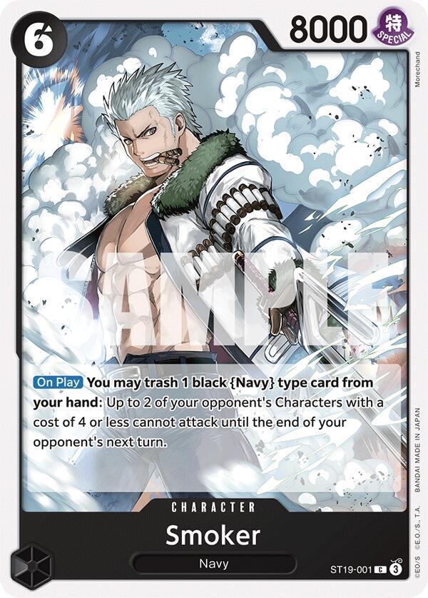 Smoker (ST19-001) (Starter Deck 19: BLACK Smoker)(ST19-001)(C)