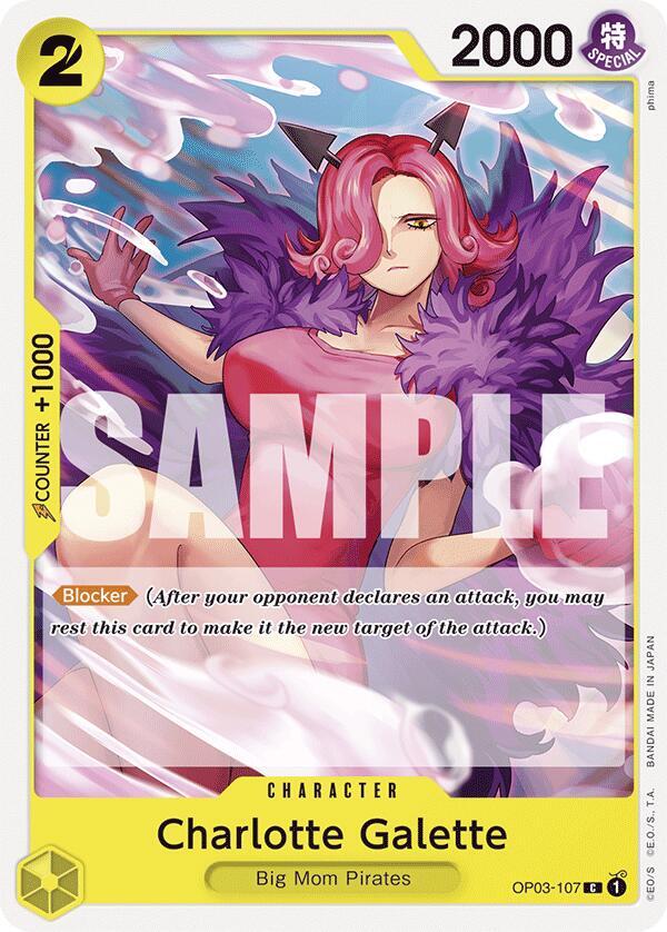 Charlotte Galette (Starter Deck 20: YELLOW Charlotte Katakuri)(OP03-107)(C)