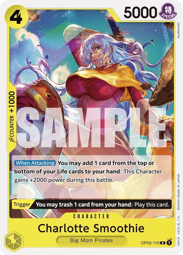 Charlotte Smoothie (Starter Deck 20: YELLOW Charlotte Katakuri)(OP03-110)(R)