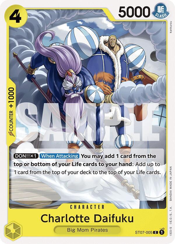 Charlotte Daifuku (Starter Deck 20: YELLOW Charlotte Katakuri)(ST07-005)(C)