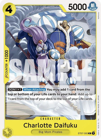 Charlotte Daifuku (Starter Deck 20: YELLOW Charlotte Katakuri)(ST07-005)(C)