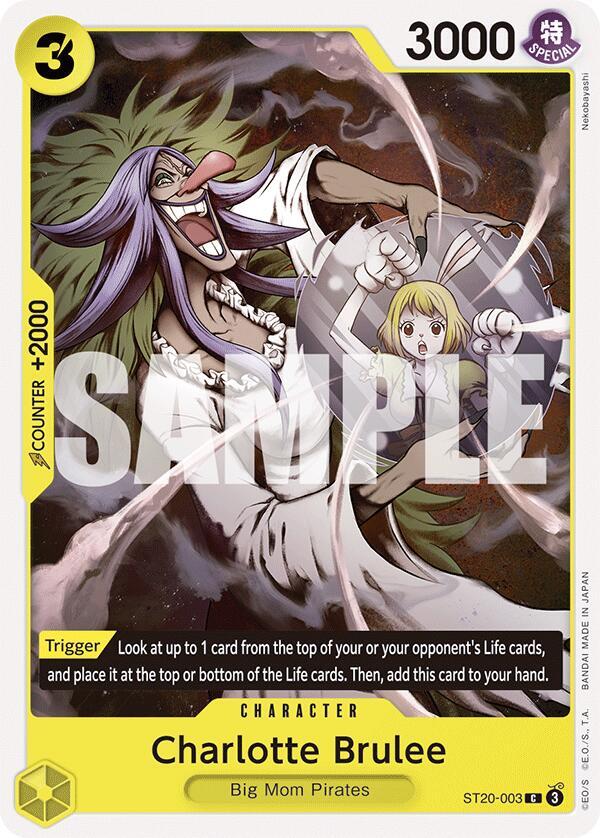 Charlotte Brulee (Starter Deck 20: YELLOW Charlotte Katakuri)(ST20-003)(C)