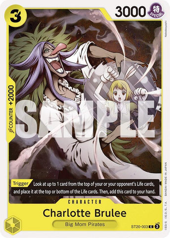 Charlotte Brulee (Starter Deck 20: YELLOW Charlotte Katakuri)(ST20-003)(C)