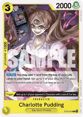 Charlotte Pudding (ST20-004) (Starter Deck 20: YELLOW Charlotte Katakuri)(ST20-004)(C)