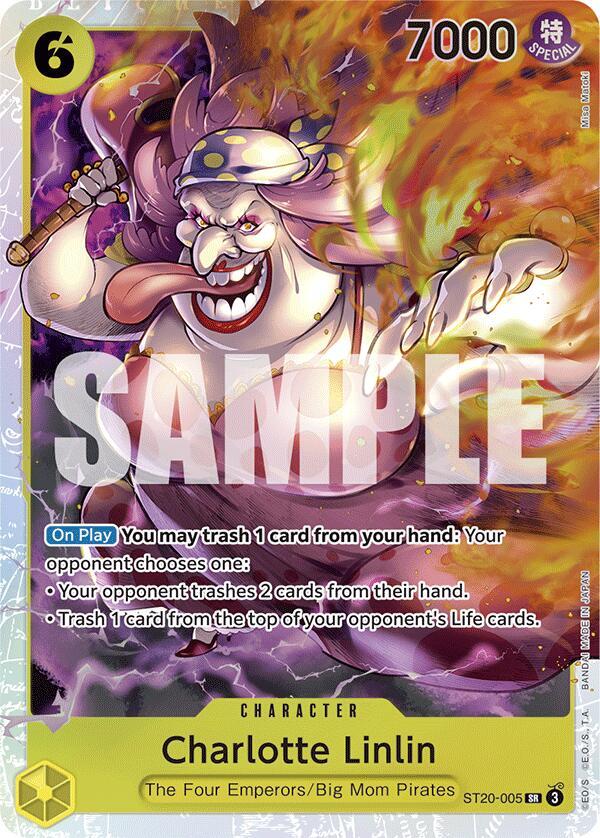Charlotte Linlin - Foil (Starter Deck 20: YELLOW Charlotte Katakuri)(ST20-005)(SR)