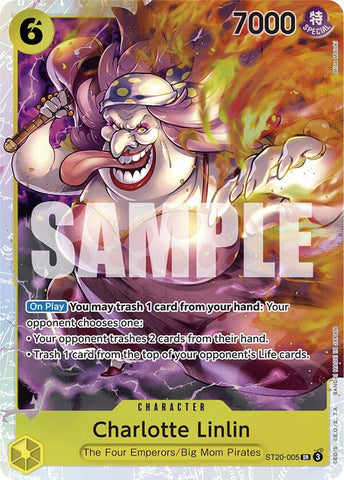Charlotte Linlin - Foil (Starter Deck 20: YELLOW Charlotte Katakuri)(ST20-005)(SR)
