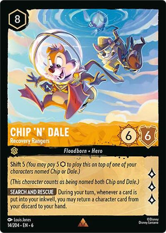 Chip 'n' Dale - Recovery Rangers (Azurite Sea)(6-014/204)(R)