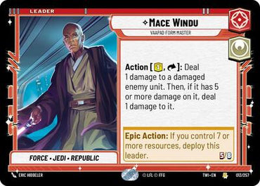 Mace Windu, Vaapad Form Master (Twilight of the Republic)(TWI-013/257)(R)