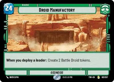 Droid Manufactory (Twilight of the Republic)(TWI-022/257)(R)