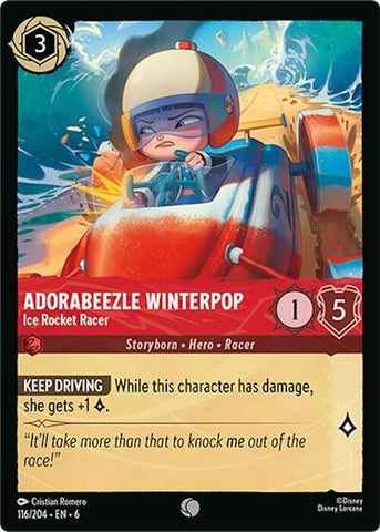 Adorabeezle Winterpop - Ice Rocket Racer (Azurite Sea)(6-116/204)(C)