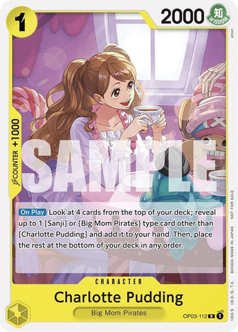 Charlotte Pudding [Tournament Pack 2024 Oct.-Dec.] (One Piece Promotion Cards)(OP03-112)(R)
