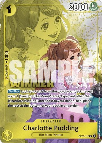 Charlotte Pudding [Winner Pack 2024 Oct.-Dec.] [Foil] (One Piece Promotion Cards)(OP03-112)(R)