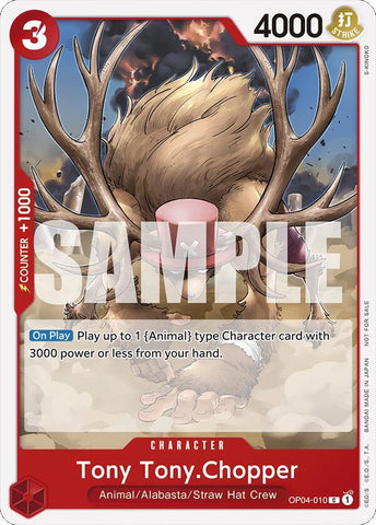 Tony Tony.Chopper [Tournament Pack 2024 Oct.-Dec.] (One Piece Promotion Cards)(OP04-010)(C)