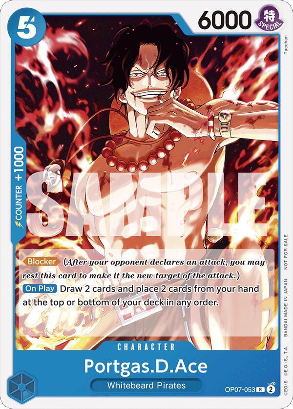 Portgas.D.Ace [Tournament Pack 2024 Oct.-Dec.] (One Piece Promotion Cards)(OP07-053)(R)