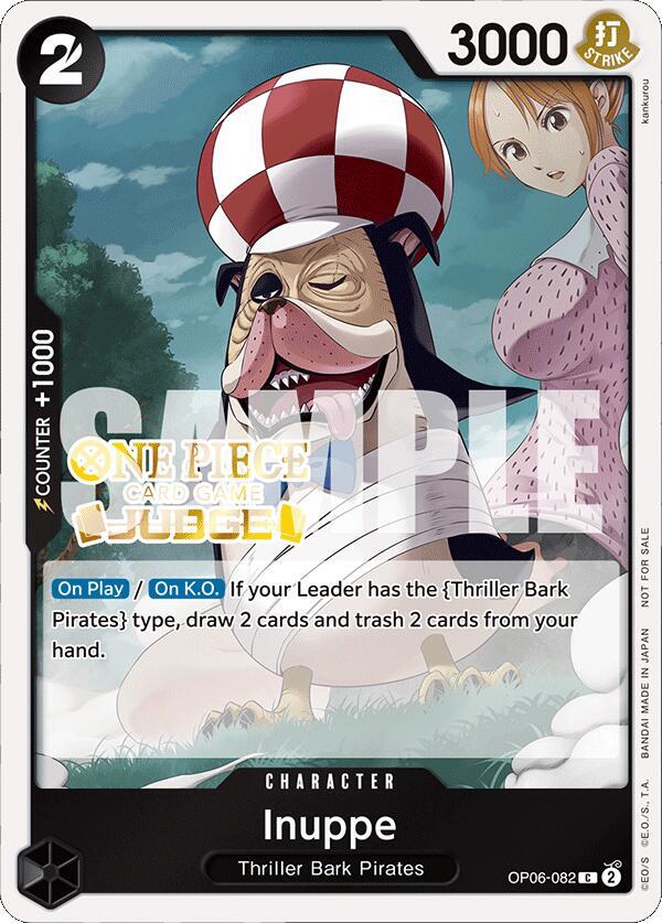 Inuppe [Judge Pack Vol. 4] [Foil] (One Piece Promotion Cards)(OP06-082)(C)