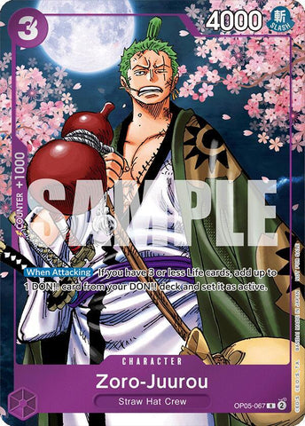 Zoro-Juurou [Event Pack Vol. 5] [Foil] (One Piece Promotion Cards)(OP05-067)(R)