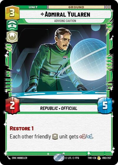 Admiral Yularen, Advising Caution (Twilight of the Republic)(TWI-092/257)(R)
