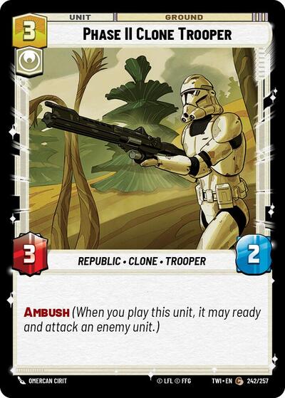 Phase II Clone Trooper (Twilight of the Republic)(TWI-242/257)(C)