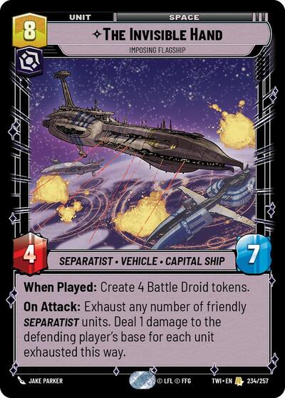 The Invisible Hand, Imposing Flagship (Twilight of the Republic)(TWI-234/257)(R)