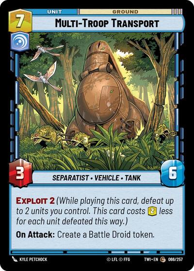 Multi-Troop Transport (Twilight of the Republic)(TWI-066/257)(C)