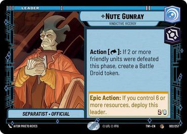 Nute Gunray, Vindictive Viceroy (Twilight of the Republic)(TWI-002/257)(C)