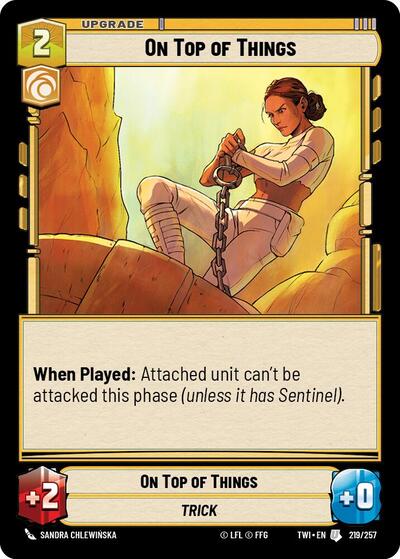 On Top of Things (Twilight of the Republic)(TWI-219/257)(U)