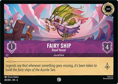 Fairy Ship - Royal Vessel (Azurite Sea)(6-068/204)(C)