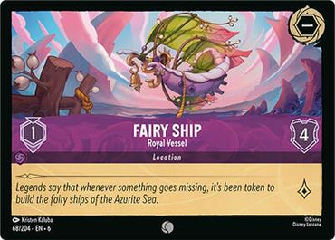 Fairy Ship - Royal Vessel - Cold Foil (Azurite Sea)(6-068/204)(C)