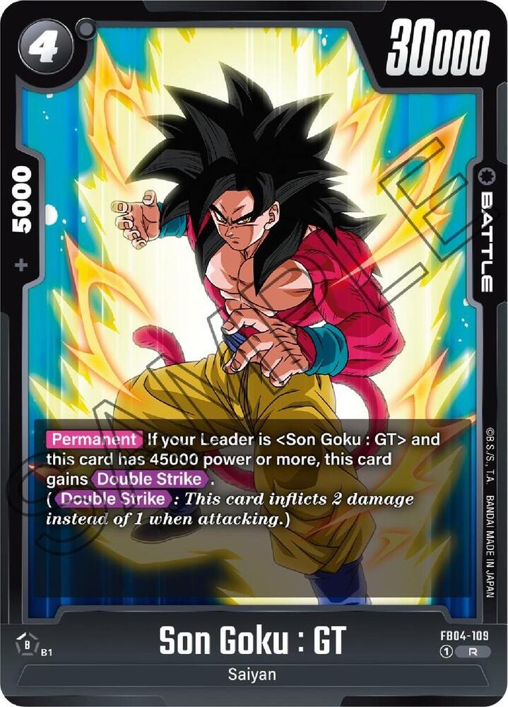 Son Goku : GT [Foil] (FB04-109)(R)