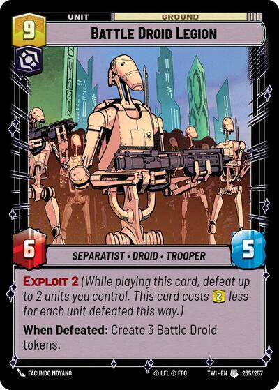 Battle Droid Legion (Twilight of the Republic)(TWI-235/257)(U)