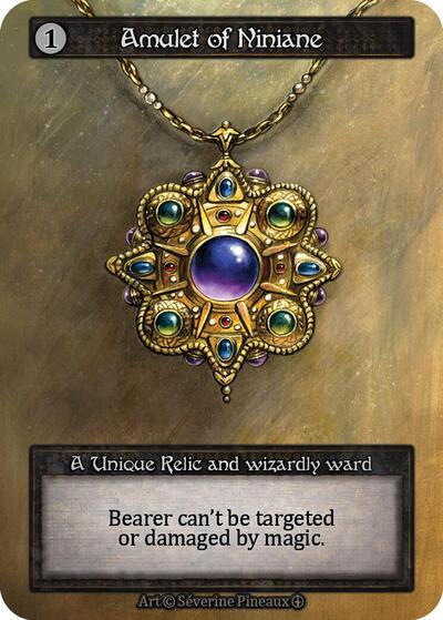 Amulet of Niniane (Arthurian Legends)(UN)