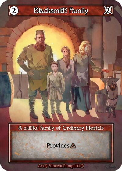 Blacksmith Family - Foil (Arthurian Legends)(OR)