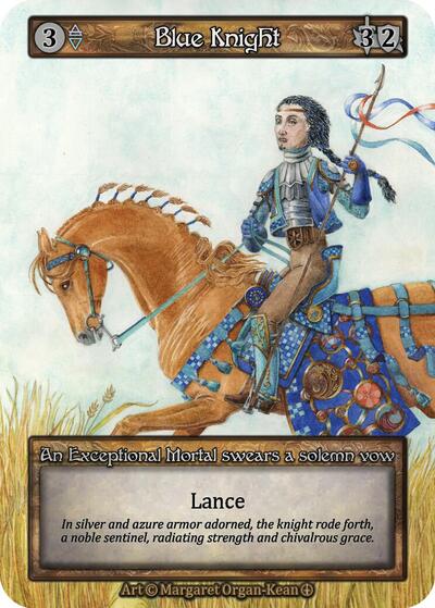 Blue Knight (Arthurian Legends)(EX)