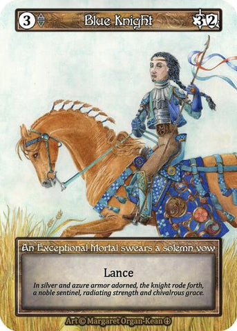 Blue Knight - Foil (Arthurian Legends)(EX)