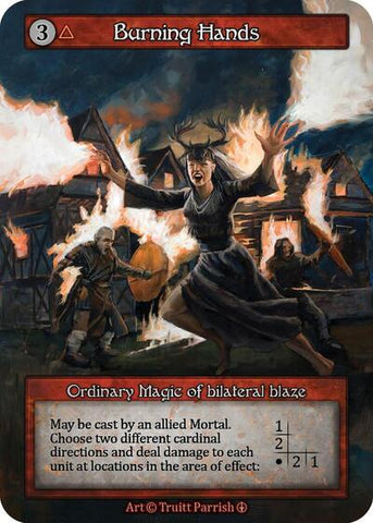 Burning Hands (Arthurian Legends)(OR)