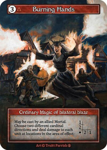 Burning Hands - Foil (Arthurian Legends)(OR)