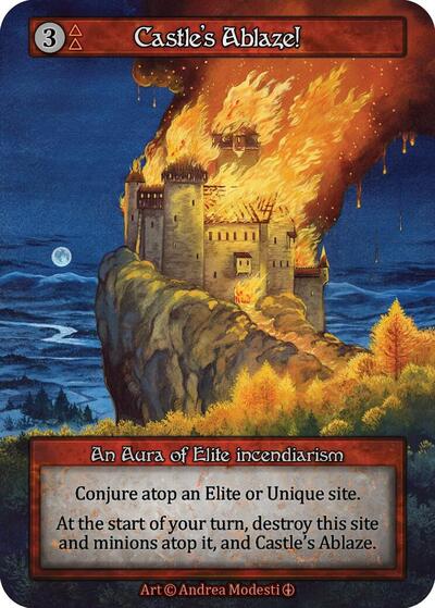 Castle's Ablaze! (Arthurian Legends)(EL)