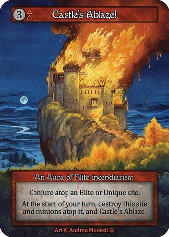 Castle's Ablaze! (Arthurian Legends)(EL)