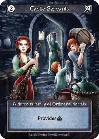 Castle Servants - Foil (Arthurian Legends)(OR)
