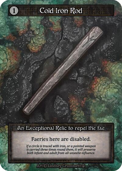 Cold Iron Rod (Arthurian Legends)(EX)