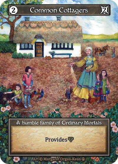 Common Cottagers - Foil (Arthurian Legends)(OR)