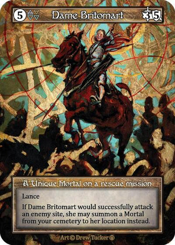 Dame Britomart - Foil (Arthurian Legends)(UN)