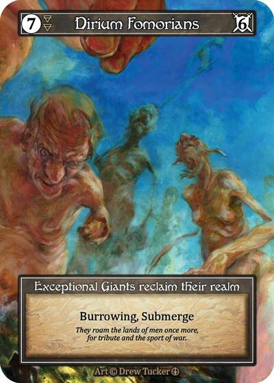 Dirium Fomorians - Foil (Arthurian Legends)(EX)
